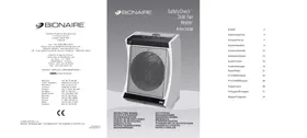 Notice BIONAIRE BSH 3818 SOUFF BLANC Chauffage électrique