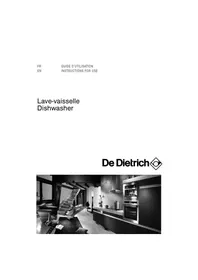 DE DIETRICH DVF1064X - Lave-vaisselle
