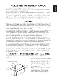 Notice HP LX2000 Son