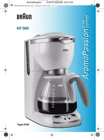 BRAUN KF580E - Cafetière