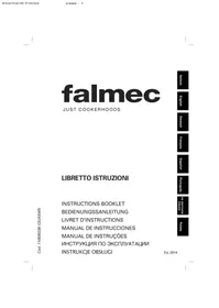 Notice FALCON QUASARV1611 Hotte aspirante