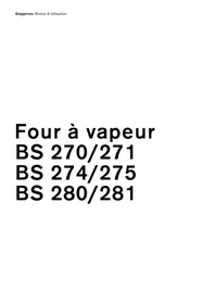 BS 274 - 130 CD GAGGENAU