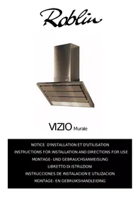 ROBLIN VIZIO 750 SANS MOTEUR - Hotte aspirante