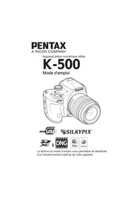 Notice PENTAX K-500 Photo