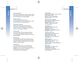 Notice CREATIVEREFERENCE TRAVELDOCK900 Radio-réveil