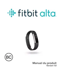 Notice FITBIT ALTA PLUM SMALL Bracelet connecté