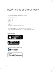 Notice MISFIT BEDDIT Capteur connecté