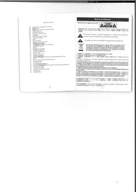 Notice TAKARA TNTSL125W Recepteur