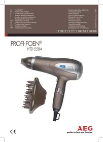AEG HTD-5584 WH - Sèche cheveux