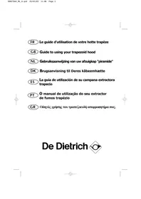 DE DIETRICH DHD 306 WE1 BLANC - Hotte