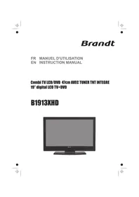 BRANDT B1913XHD/DVD - Télévision