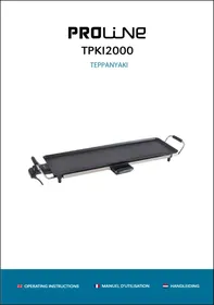 PROLINE TPHi2000 - Plancha électrique