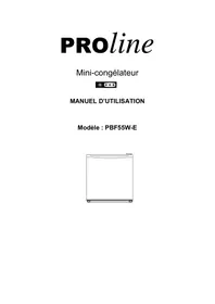 PROLINE PDF55W-ECOD - Congélateur