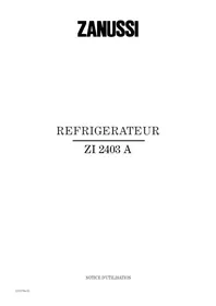 ZANUSSI ZI2403A - Réfrigérateur