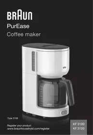 BRAUN RF 3100 WH - Cafetière