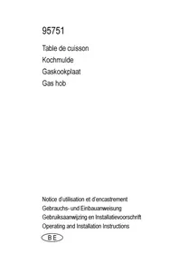 AEG 9575 - Plaque de cuisson