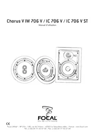 Notice FOCAL CHORUS IC706V ST Enceinte acoustique