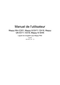 Notice MAPPY ITI E518 CAV EUR GPS / Navigation automobile