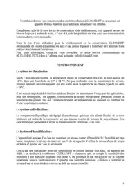 Notice CLIMADIF CV 42 TWIN Climatiseur