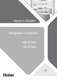 Notice HAIER HB14FMAA Réfrigérateur-congélateur