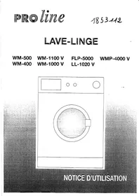 PROLINE WMP 500 CC - Lave-linge