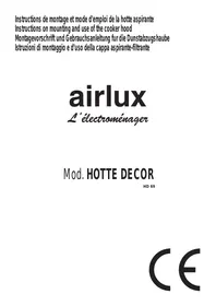 AIRLUX HDA 69 C - Hotte aspirante