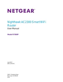 Notice NETGEAR R7000P-100PES Wi-Fi Router