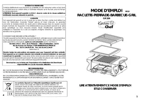 KITCHEN CHEF GR 104 4 PARTS - Appareil de cuisson électrique