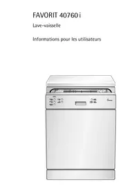 AEG F 40760 - Lave-vaisselle