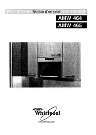 Notice WHIRLPOOL AMW 464 IX INOX Four encastrable
