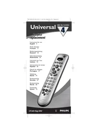 PHILIPS SBC RU 545FR - Télécommande