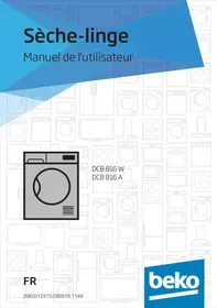 BEKO DCB816W - Sèche-linge