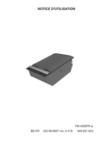 Notice AEG FM 4500 Barbecue électrique