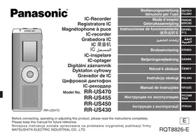 RR-US455E PANASONIC