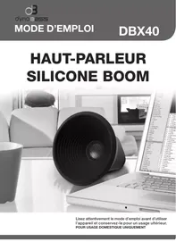 Notice DYNABASS DBX 40 RED Haut-parleur