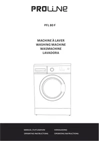 PROLINE PFL 80 FcObIc - Lave-linge
