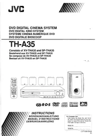 Notice JVC TH-A35 Lecteur dvd