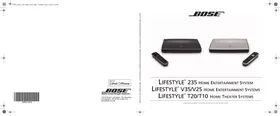 Notice BOSER V25 NOIR Système audio home cinéma
