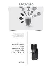 BRANDT l200 - Extracteur de jus