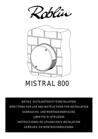 ROBLIN MOTEUR MISTRAL 800 - Ventilateur mural
