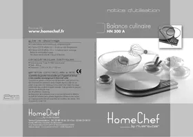 Notice RIVIERA ET BAR HN 300A METAL Balance culinaire