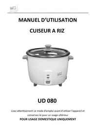 Notice HARPER UDO80 Cuiseur à riz