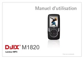 Notice D-IIX 1820 NOIRC Lecteur audio portable