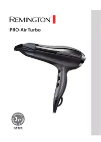 REMINGTON D5222DSC - Sušilec za lase