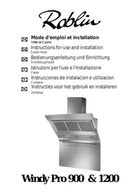 ROBLIN WINDY PRO/2 900 - Hotte aspirante