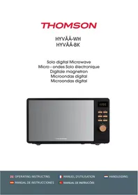 Notice DARRYTHOMSON FOUR A MICRO-ONDEHYVAA Micro-ondes