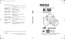 Notice PENTAX H-50 Appareil photo numérique reflex