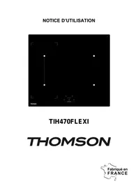 Notice THOMSON TIH 470 FLEXI Plaque de cuisson induction