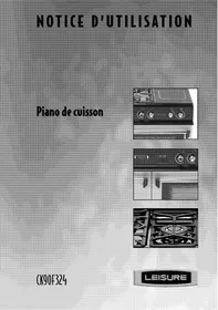 Notice LEISURE PIANO DE CUISSON Cuisine