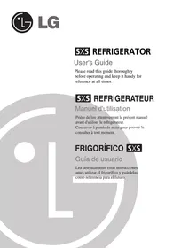 Notice LG-GOLDSTAR GRP-2374KGDA Réfrigérateur